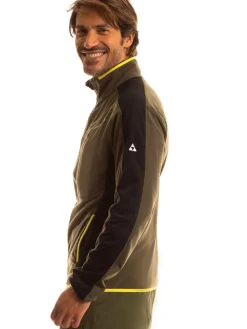 Fleecejacke in Khaki