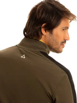 Fleecejacke in Khaki