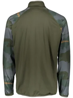 Fleecejacke in Khaki