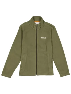 Fleecejacke in Khaki