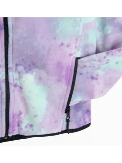 Fleecejacke in Lila