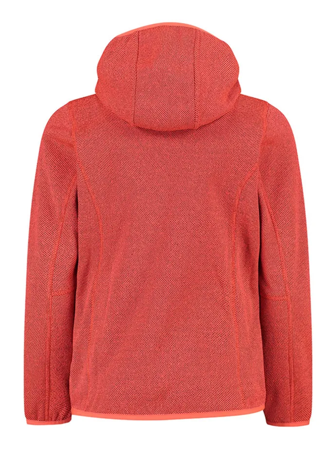 Fleecejacke in Orange