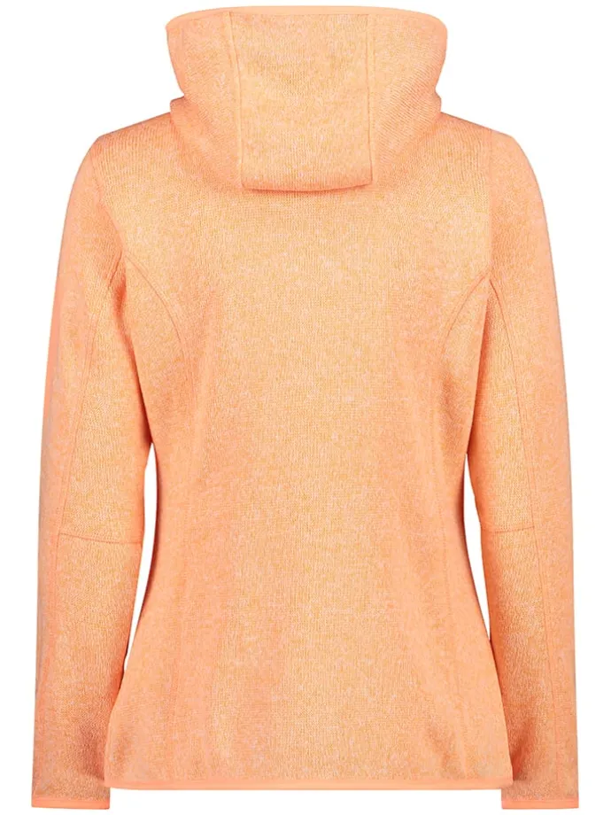 Fleecejacke in Orange