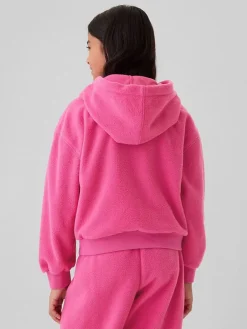 Fleecejacke in Pink