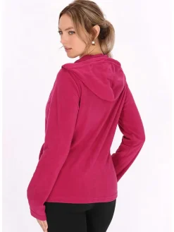 Fleecejacke in Pink