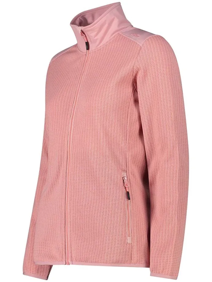 Fleecejacke in Rosa