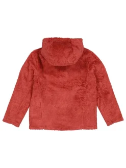 Fleecejacke in Rostrot