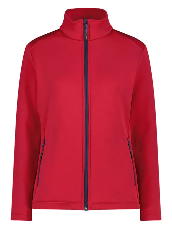 Fleecejacke in Rot