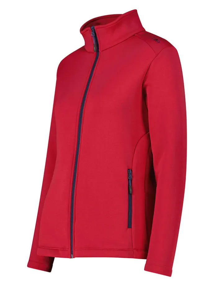 Fleecejacke in Rot