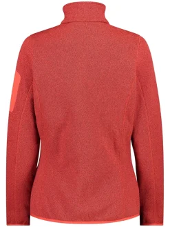 Fleecejacke in Rot