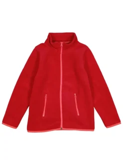 Fleecejacke in Rot