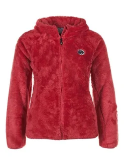 Fleecejacke in Rot
