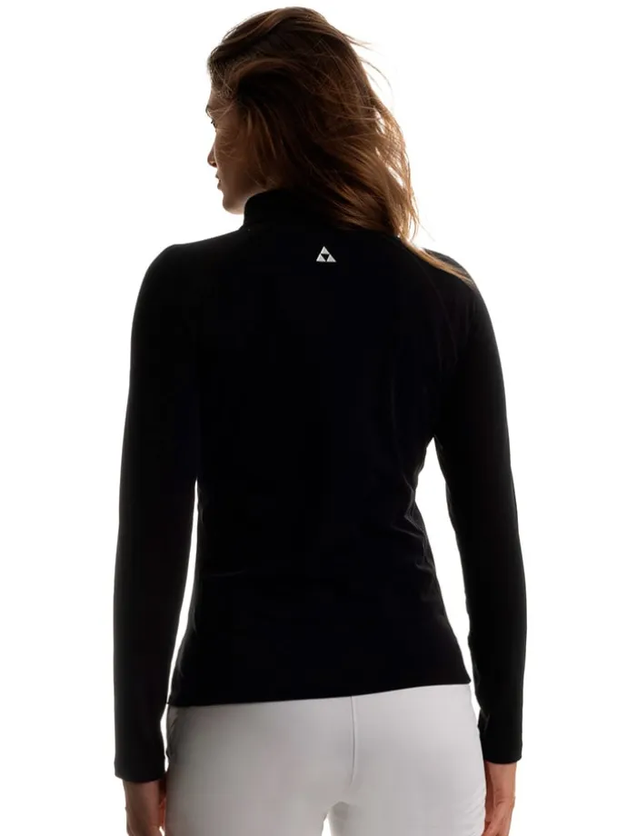 Fleecejacke in Schwarz