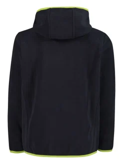 Fleecejacke in Schwarz