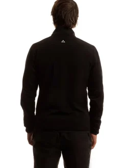 Fleecejacke in Schwarz