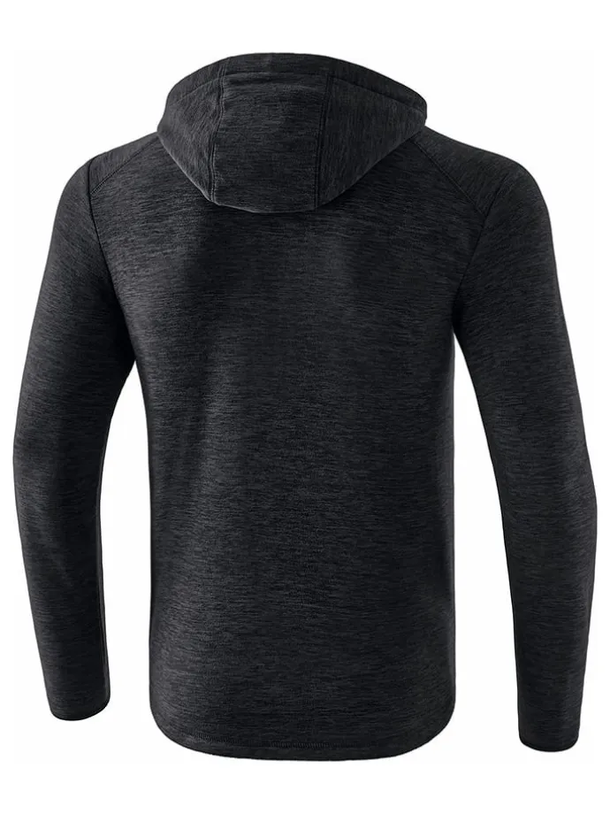 Fleecejacke in Schwarz