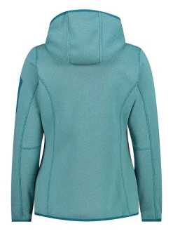 Fleecejacke in Türkis