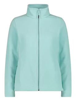 Fleecejacke in Türkis
