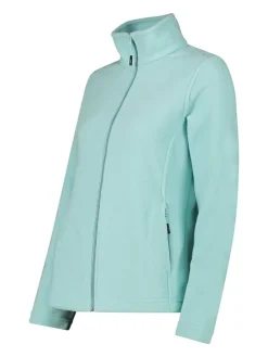 Fleecejacke in Türkis