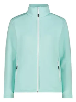 Fleecejacke in Türkis