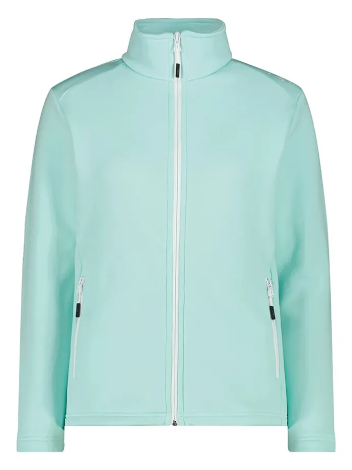 Fleecejacke in Türkis
