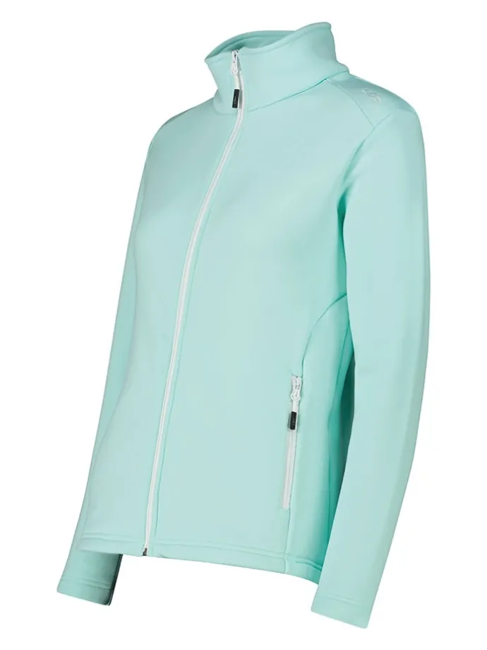 Fleecejacke in Türkis