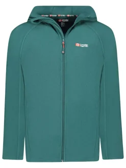 Fleecejacke in Türkis