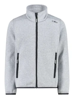 Fleecejacke in Weiß
