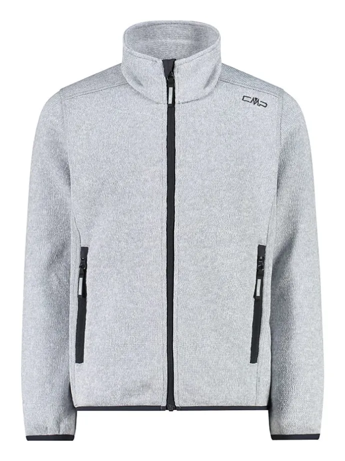 Fleecejacke in Weiß