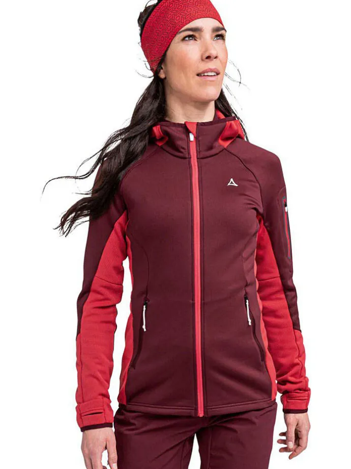 Fleecejacke "Lodron" in Rot