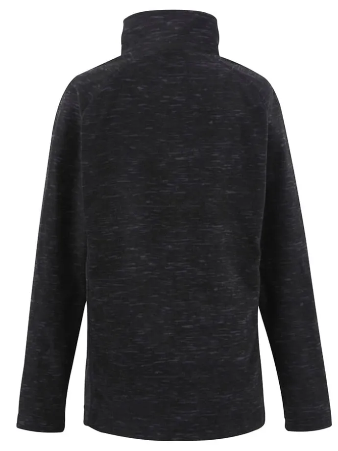 Fleecejacke "Mayse" in Schwarz