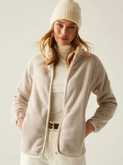 Fleecejacke "Mellrey" in Beige