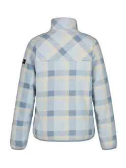 Fleecejacke "Moulins" in Beige/ Hellblau