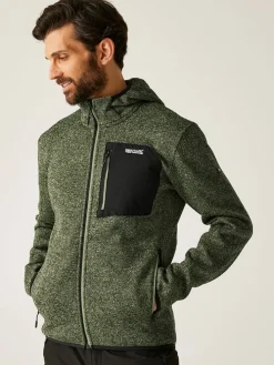 Fleecejacke "Newhill" in Grün