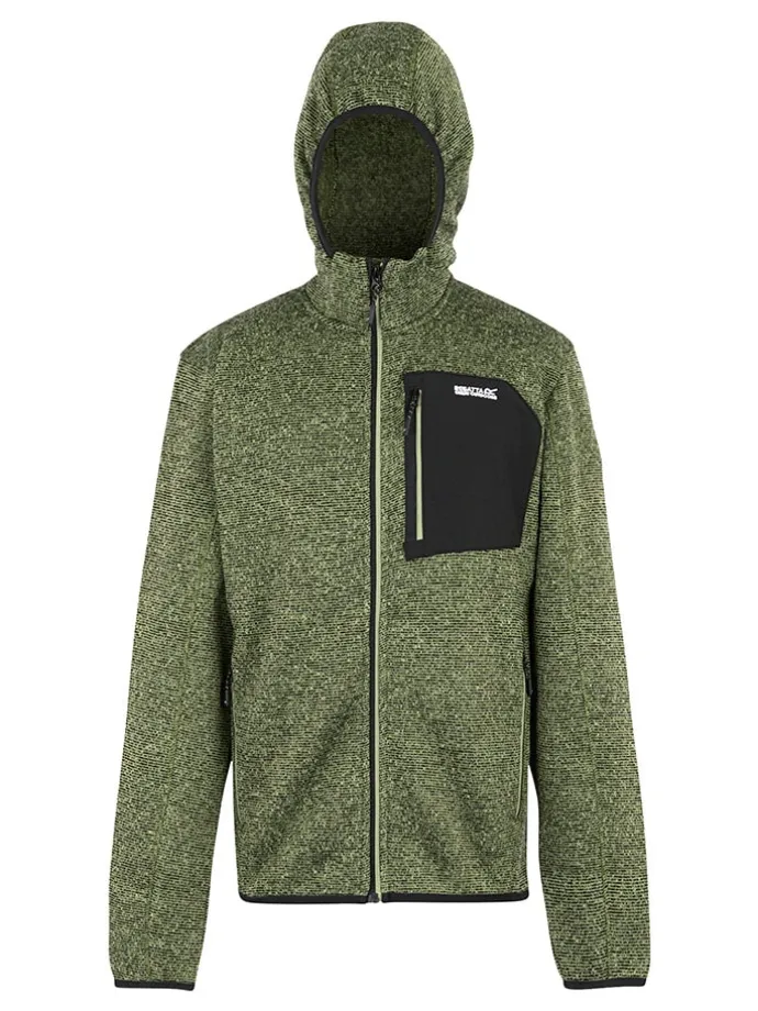 Fleecejacke "Newhill" in Grün
