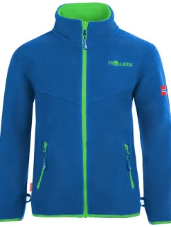 Fleecejacke "Oppdal XT" in Grün/ Blau