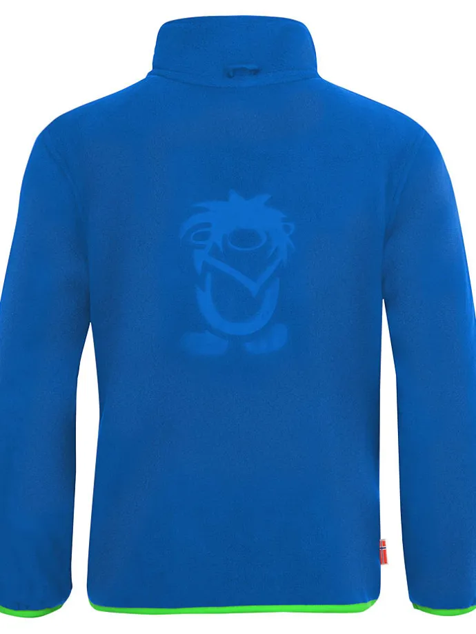 Fleecejacke "Oppdal XT" in Grün/ Blau