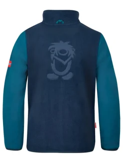 Fleecejacke "Oppdal XT" in Blau/ Dunkelblau