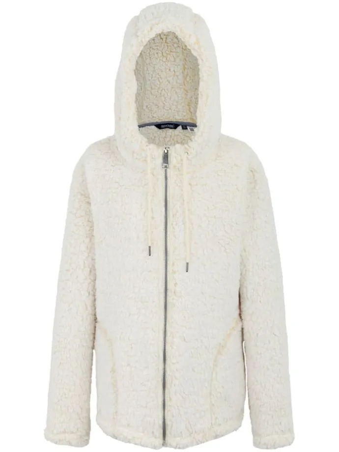 Fleecejacke "Orielle" in Creme
