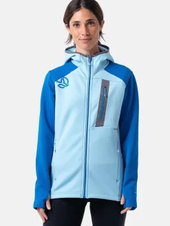 Fleecejacke "Punjak" in Blau/ Hellblau