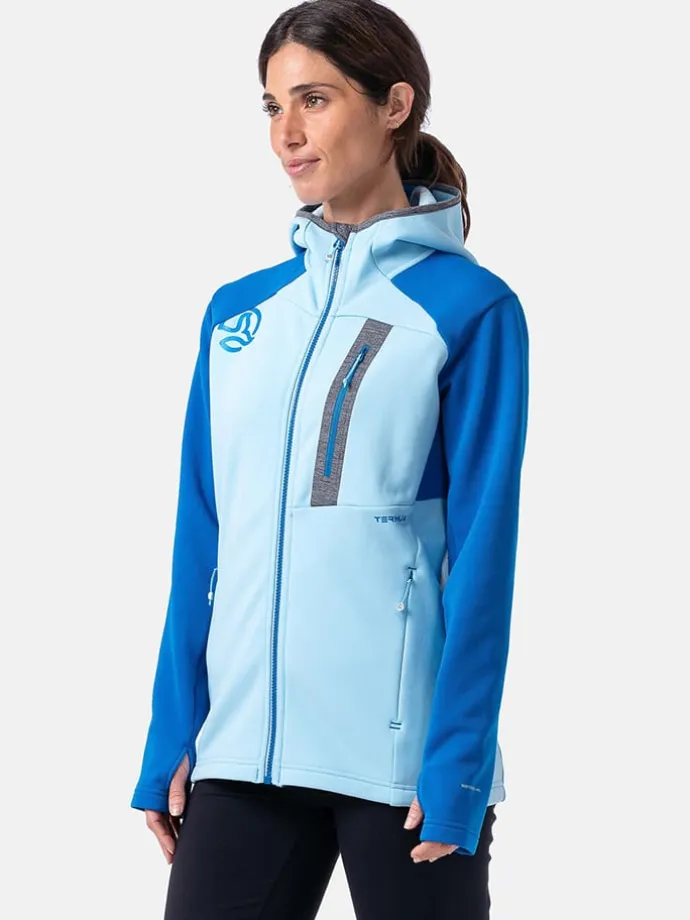 Fleecejacke "Punjak" in Blau/ Hellblau