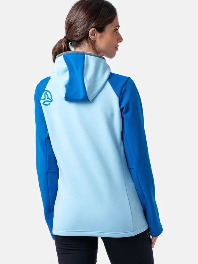 Fleecejacke "Punjak" in Blau/ Hellblau
