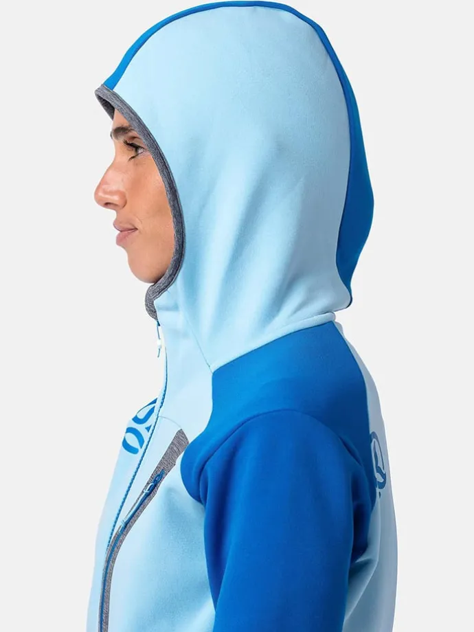 Fleecejacke "Punjak" in Blau/ Hellblau