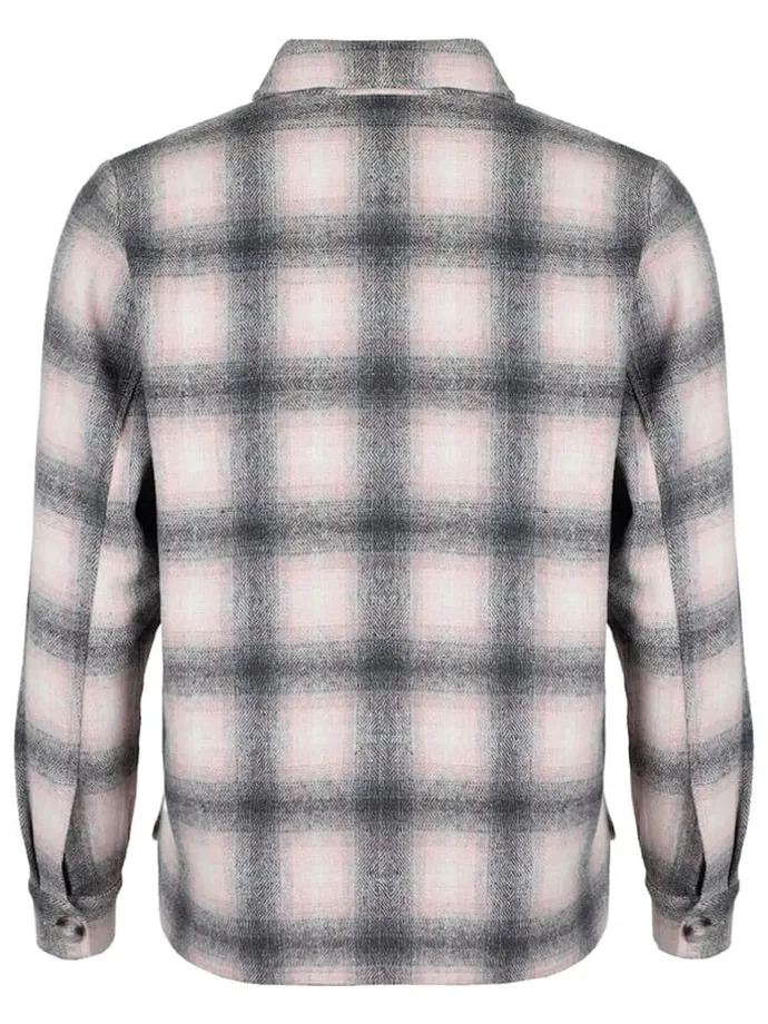 Fleecejacke Rosa/ Braun