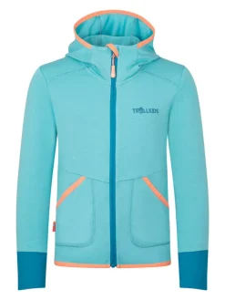 Fleecejacke "Saltfjord" in Hellblau
