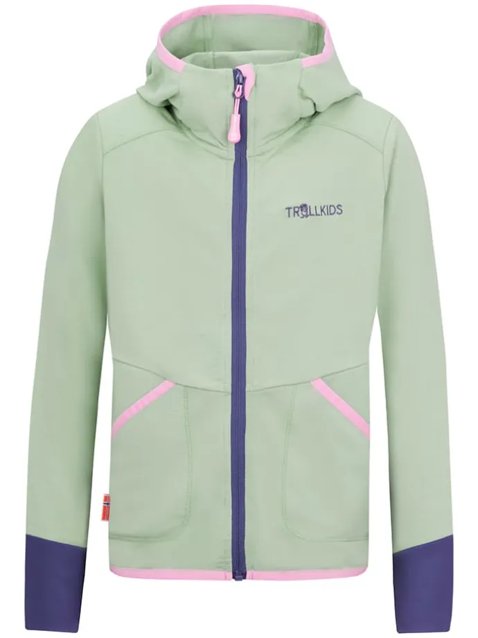 Fleecejacke "Saltfjord" in Grün
