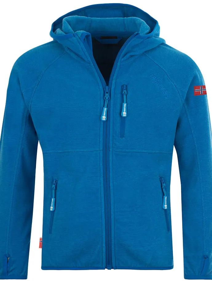 Fleecejacke "Sandefjord" in Blau