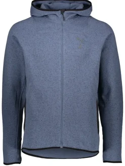 Fleecejacke "Seasons" in Hellblau