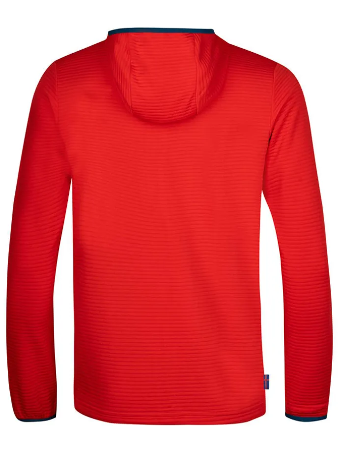 Fleecejacke "Skardsvik" in Rot