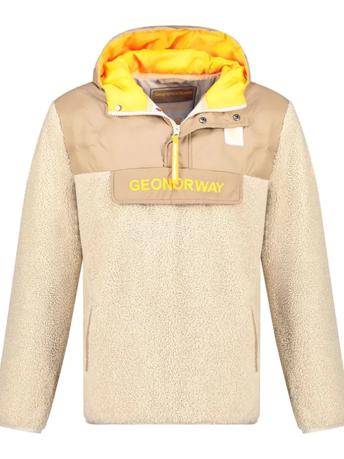 Fleecejacke "Teclass" in Beige